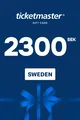 Ticketmaster 2300 SEK Gift Card (Sweden) thumb 2