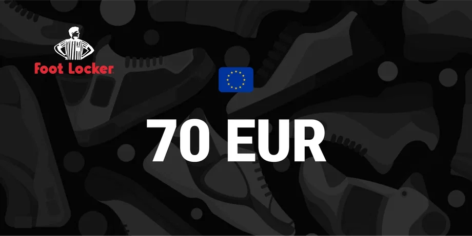 Foot Locker 70 EUR Gift Card (Portugal) gallery image 2