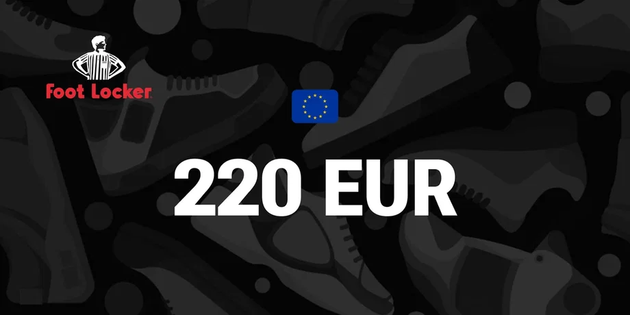 Foot Locker 220 EUR Gift Card (Portugal) gallery image 2