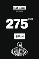 Foot Locker 275 EUR Gift Card (Spain) thumb 2