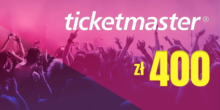 Ticketmaster 400 PLN Gift Card (Poland) gallery image 2