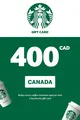 Starbucks 400 CAD Gift Card (Canada) thumb 2