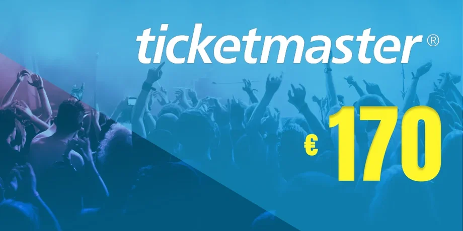 Ticketmaster 170 EUR Gift Card (Belgium) gallery image 2