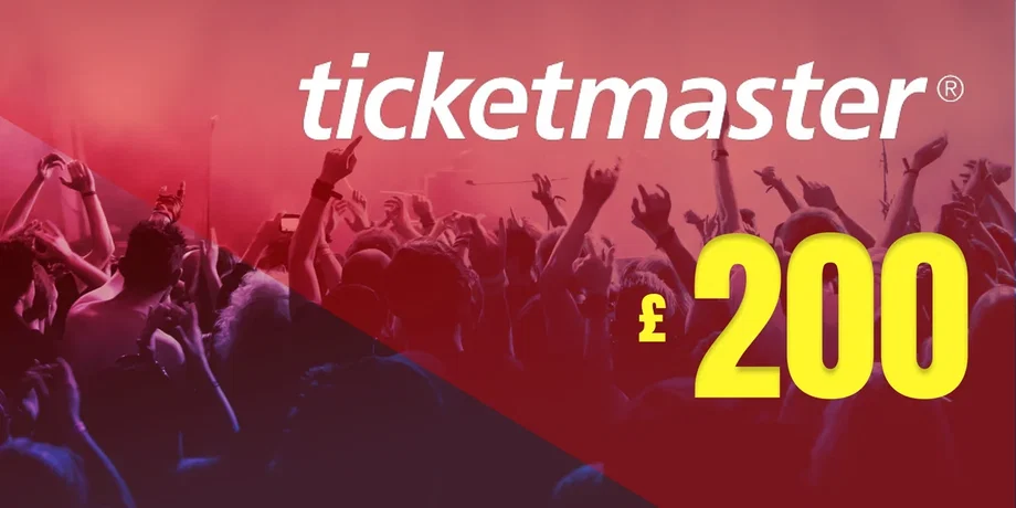 Ticketmaster 200 GBP Gift Card (United Kingdom) gallery image 2