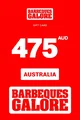 Barbeques Galore 475 AUD Gift Card (Australia) thumb 2