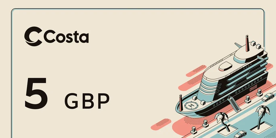 Costa 5 GBP Gift Card (United Kingdom) gallery image 2
