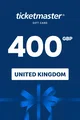 Ticketmaster 400 GBP Gift Card (United Kingdom) thumb 2