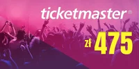 Ticketmaster 475 PLN Gift Card (Poland) thumb 2
