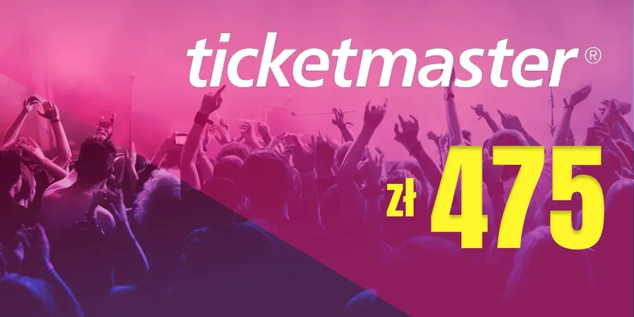 Ticketmaster 475 PLN Gift Card (Poland) gallery image 2