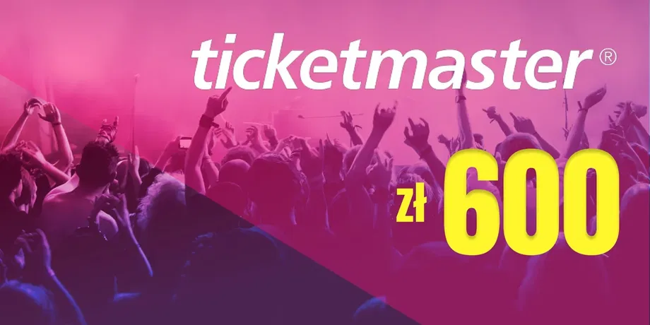 Ticketmaster 600 PLN Gift Card (Poland) gallery image 2