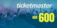 Ticketmaster 600 NOK Gift Card (Norway) thumb 2