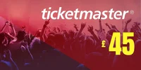 Ticketmaster 45 GBP Gift Card (United Kingdom) thumb 2