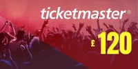 Ticketmaster 120 GBP Gift Card (United Kingdom) thumb 2