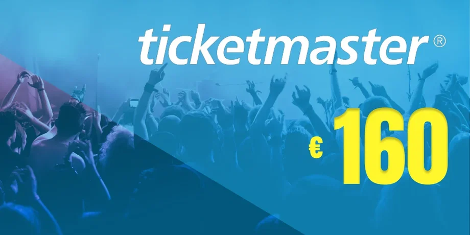 Ticketmaster 160 EUR Gift Card (Germany) gallery image 2