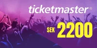 Ticketmaster 2200 SEK Gift Card (Sweden) thumb 2
