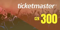 Ticketmaster 300 CZK Gift Card (Czech Republic) thumb 2