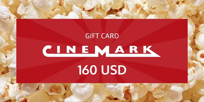 Cinemark 160 USD Gift Card (United States) gallery image 2