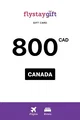 Flystay 800 CAD Gift Card (Canada) thumb 2