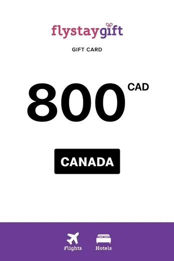 Flystay 800 CAD Gift Card (Canada) gallery image 2