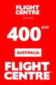 Flight Centre 400 AUD Gift Card (Australia) thumb 2