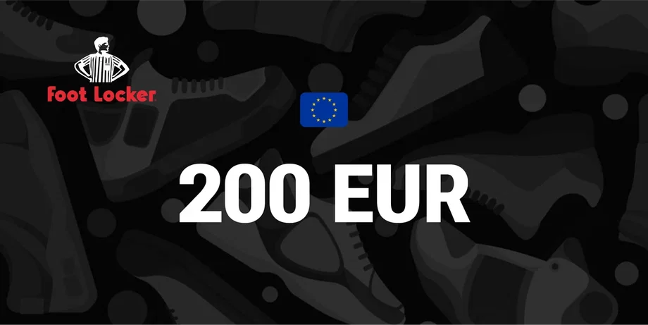 Foot Locker 200 EUR Gift Card (Portugal) gallery image 2