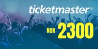 Ticketmaster 2300 NOK Gift Card (Norway) thumb 2