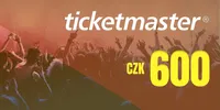 Ticketmaster 600 CZK Gift Card (Czech Republic) thumb 2