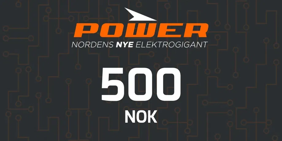 Power 500 NOK Gift Card (Norway) gallery image 2