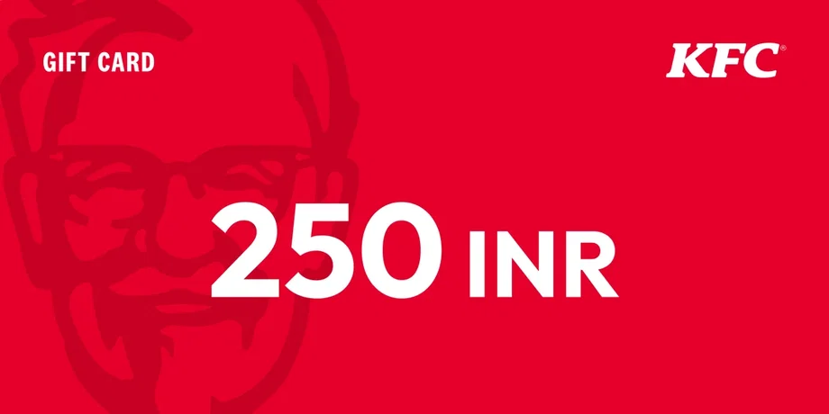 KFC 250 INR Gift Card (India) gallery image 2
