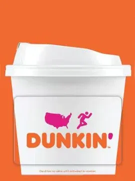 Dunkin 20 USD Gift Card (United States) gallery image 2