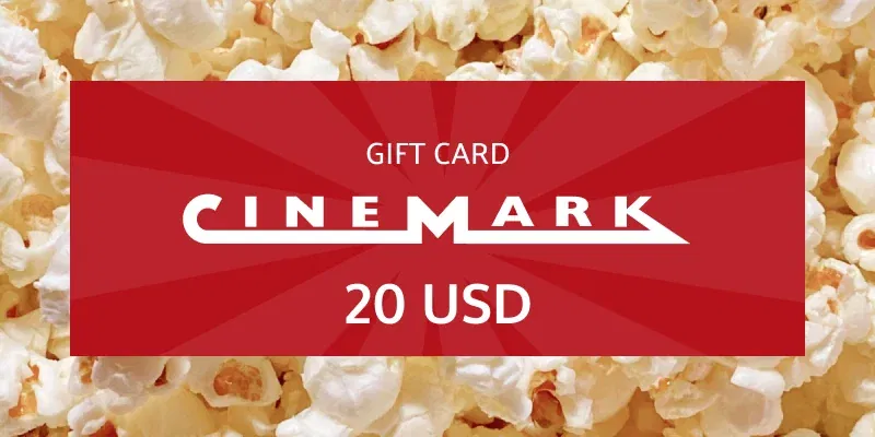Cinemark 20 USD Gift Card (United States) gallery image 2