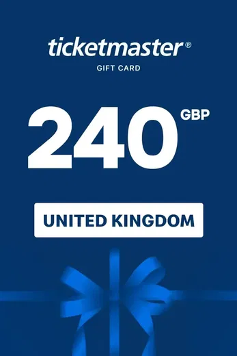 Ticketmaster 240 GBP Gift Card (United Kingdom) gallery image 2