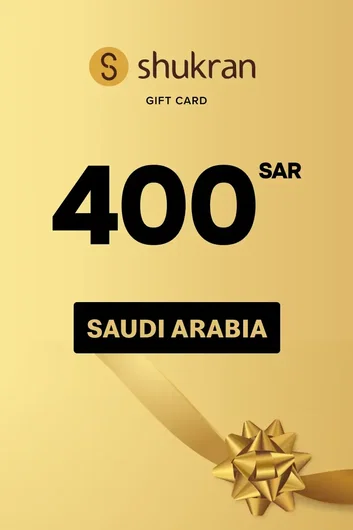 Shukran 400 SAR Gift Card (Saudi Arabia)