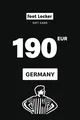 Foot Locker 190 EUR Gift Card (Germany) thumb 2