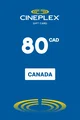 Cineplex 80 CAD Gift Card (Canada) thumb 2