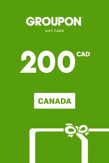 Groupon 200 CAD Gift Card (Canada) gallery image 2