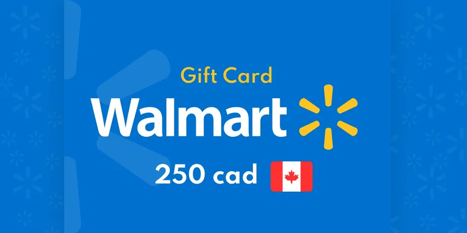 Walmart 250 CAD Gift Card (Canada) gallery image 2