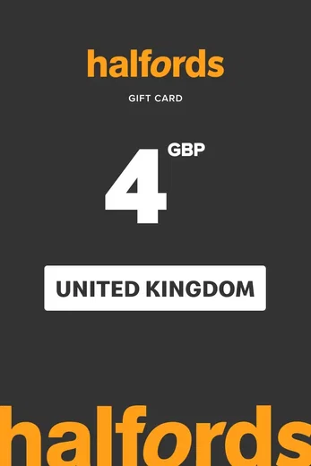 Halfords 4 GBP Gift Card (United Kingdom) gallery image 2