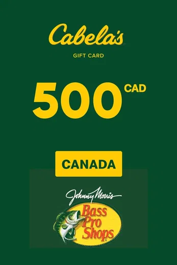 Cabela's 500 CAD Gift Card (Canada) gallery image 2