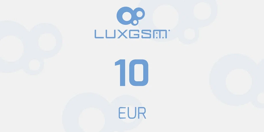 Lux GSM 10 EUR Gift Card (Luxembourg) gallery image 2