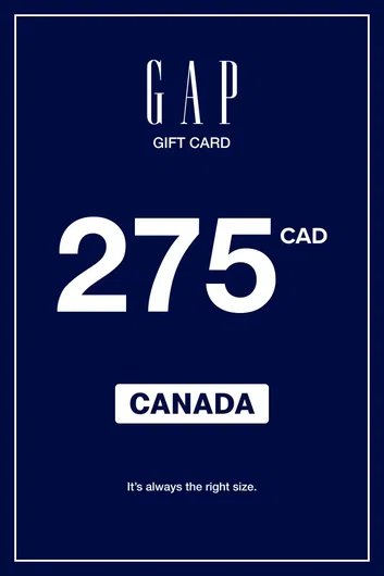 Gap 275 CAD Gift Card (Canada)