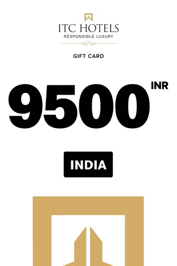 ITC Hotels 9500 INR Gift Card (India)