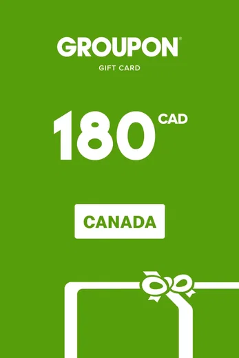 Groupon 180 CAD Gift Card (Canada) gallery image 2