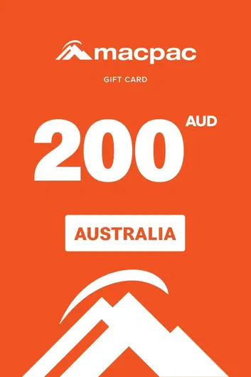 Macpac 200 AUD Gift Card (Australia)