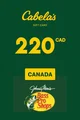 Cabela's 220 CAD Gift Card (Canada) thumb 2