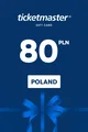 Ticketmaster 80 PLN Gift Card (Poland) thumb 2