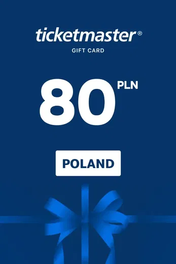 Ticketmaster 80 PLN Gift Card (Poland) gallery image 2