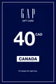 Gap 40 CAD Gift Card (Canada) thumb 2