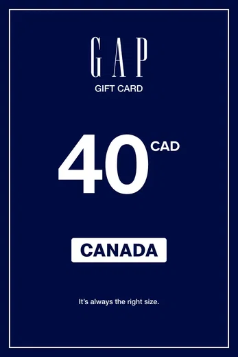 Gap 40 CAD Gift Card (Canada) gallery image 2