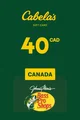 Cabela's 40 CAD Gift Card (Canada) thumb 2